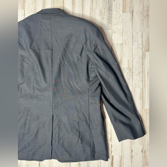 Brooks Brothers Blazer Mens 43R Charcoal Gray Explorer Madison Fit Coat Jacket - Picture 7 of 11